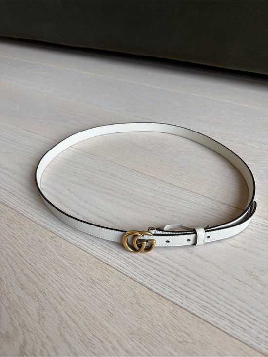 Gucci Accessories - Gucci GG Marmont Thin Belt Size 100 • 40 Style ‎409417 Authentic